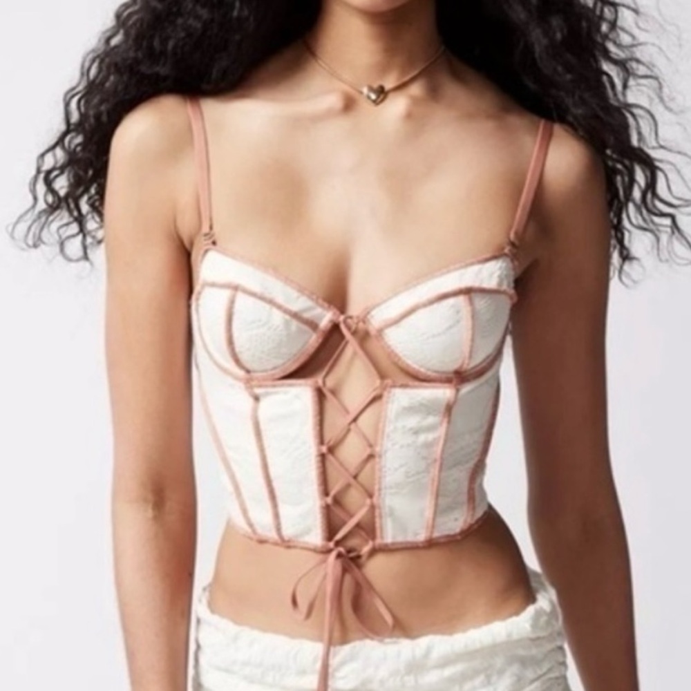 Urban Outfitters Lace-Up Corset